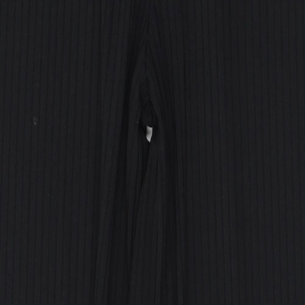 In the Style Womens Black  Polyester Trousers  Size 10 L32 in Regular