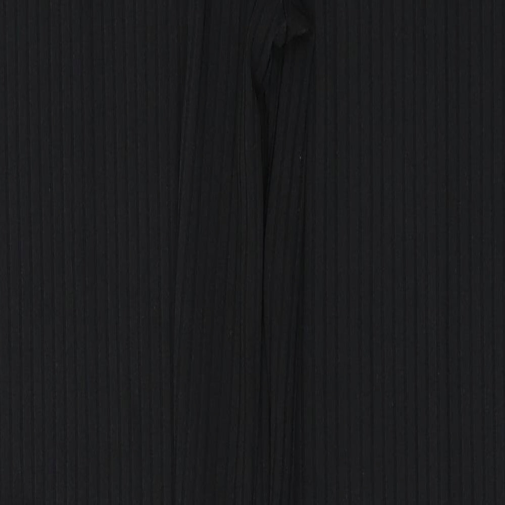 In the Style Womens Black  Polyester Trousers  Size 10 L32 in Regular