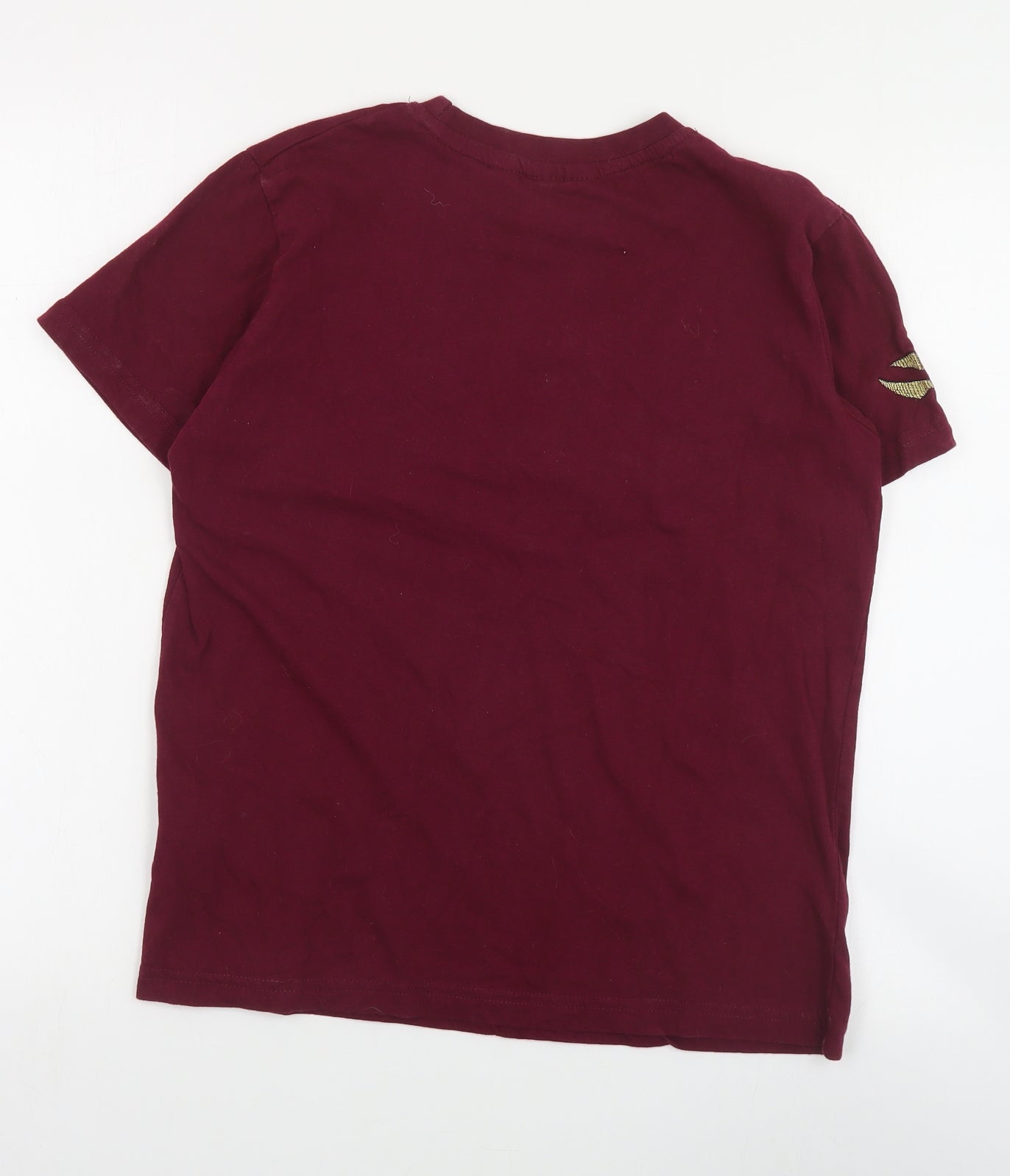 Sedex Womens Red  Cotton Basic T-Shirt Size S Crew Neck - Harry Potter