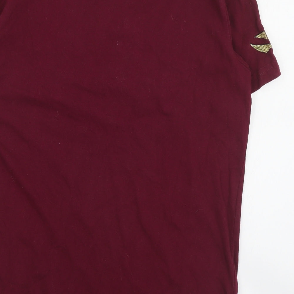 Sedex Womens Red  Cotton Basic T-Shirt Size S Crew Neck - Harry Potter