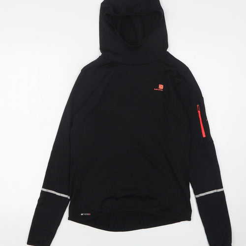 Karrimor Womens Black  Polyester Pullover Hoodie Size 10