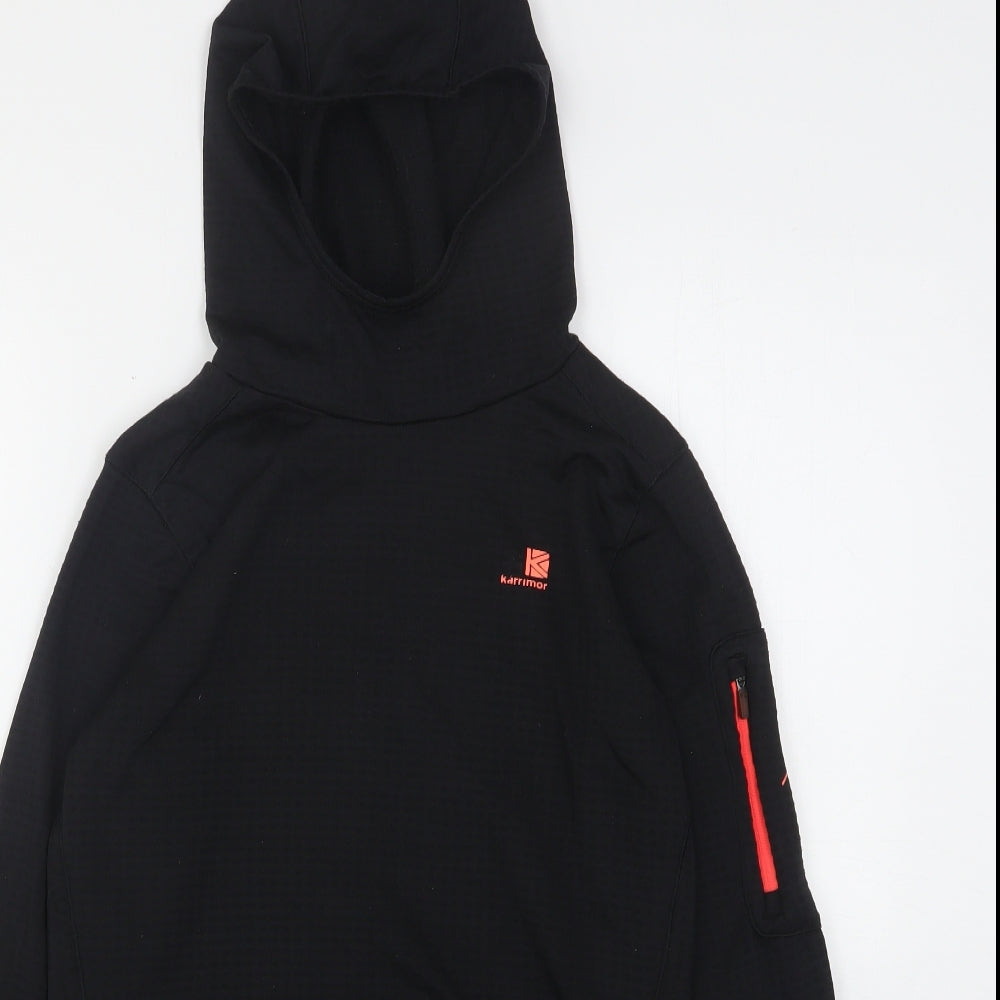 Karrimor Womens Black  Polyester Pullover Hoodie Size 10