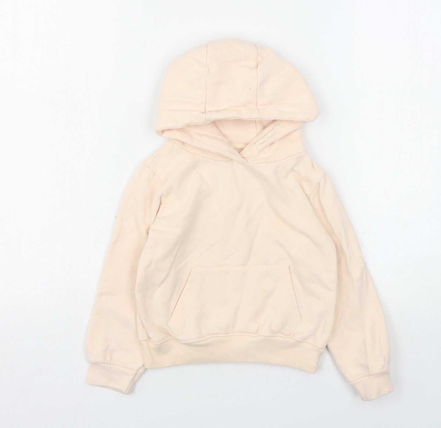 Firetrap Girls Pink  Cotton Pullover Hoodie Size 3-4 Years