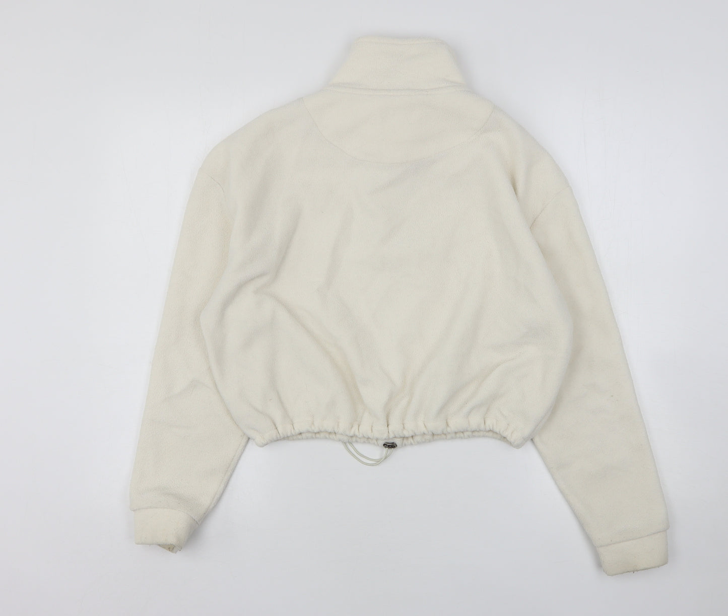 Brave Soul Womens Ivory  Polyester Pullover Sweatshirt Size M