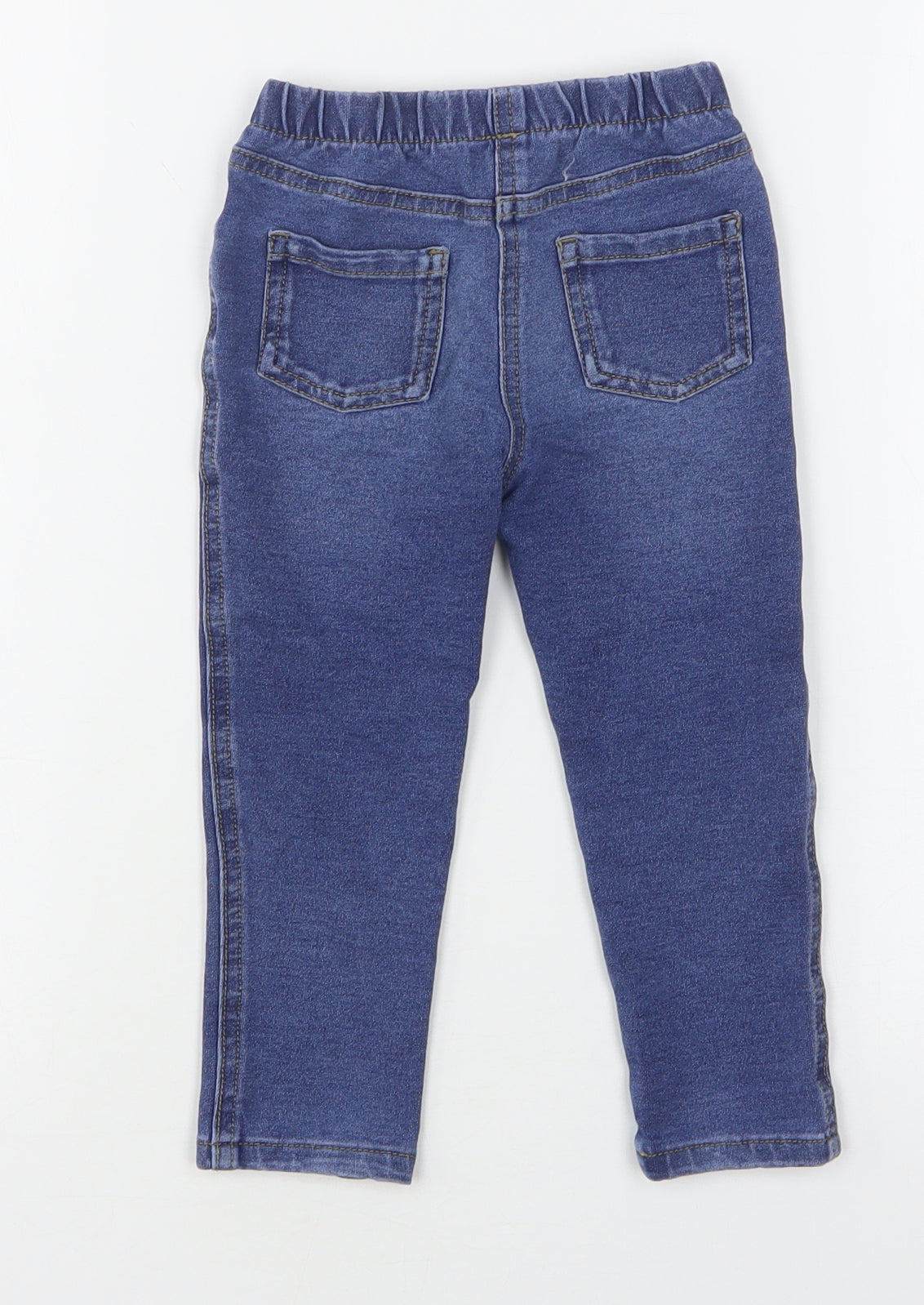 Matalan Girls Blue  Cotton Jegging Jeans Size 2-3 Years  Regular