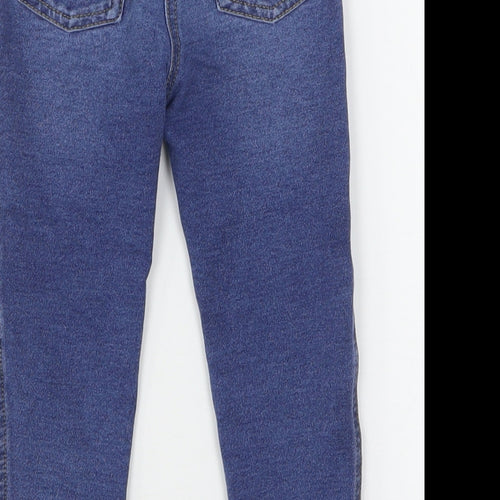 Matalan Girls Blue  Cotton Jegging Jeans Size 2-3 Years  Regular