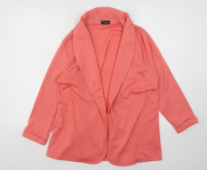 Originals Womens Pink Jacket Blazer Size M
