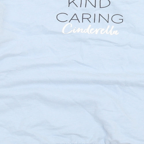 George Girls Blue  Cotton Pullover Sweatshirt Size 6-7 Years   - Cinderella