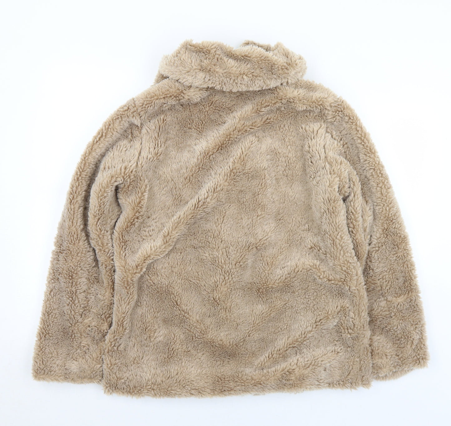 New Look Womens Beige   Jacket  Size S  Zip