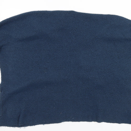 Debenhams Womens Blue Collared  Acrylic Cardigan Jumper Size L
