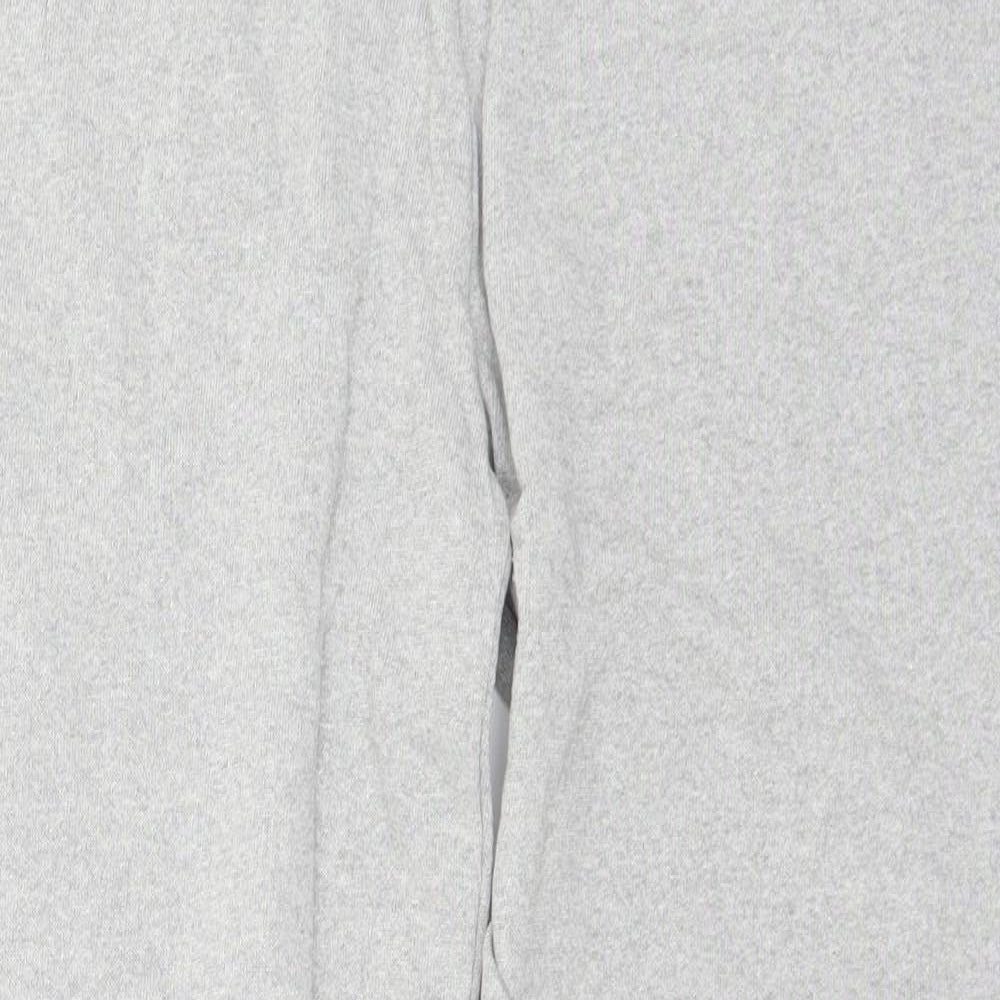 WA Womens Grey  Cotton Jogger Trousers Size L L26 in Regular  - Cropped