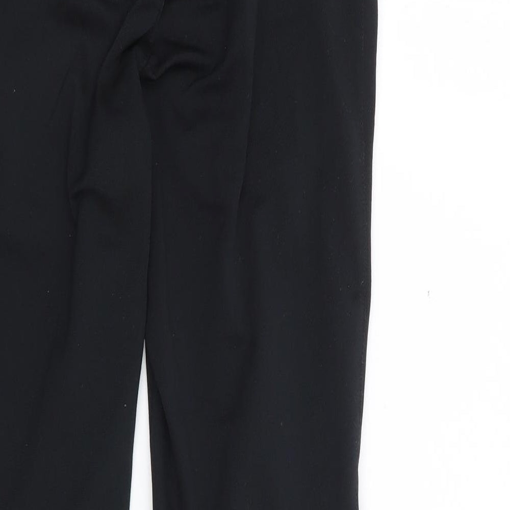 Nike Boys Black  Polyester Jogger Trousers Size 8-9 Years L21 in Regular Drawstring
