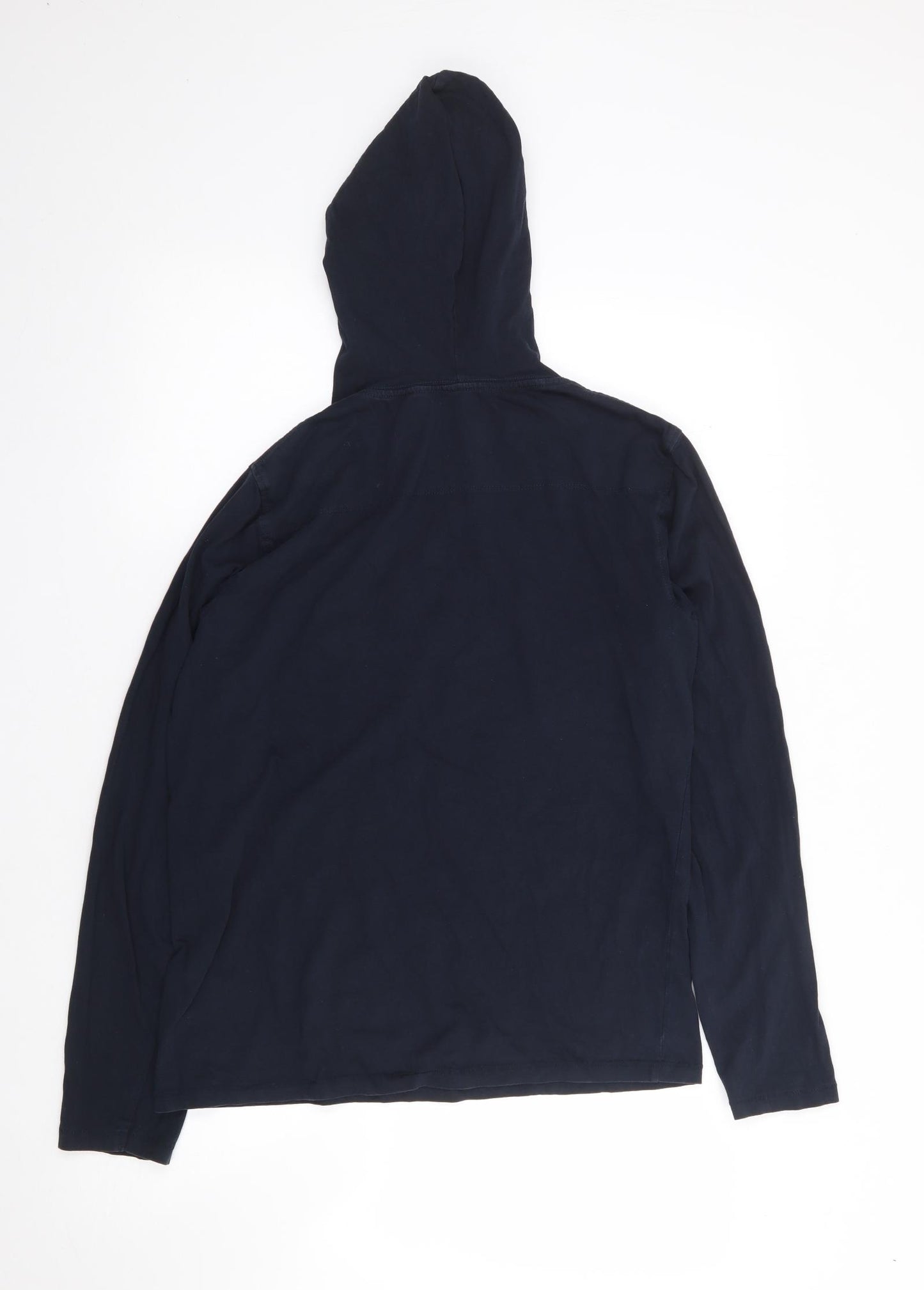 FCUK Womens Blue  100% Cotton Pullover Hoodie Size M  Pullover
