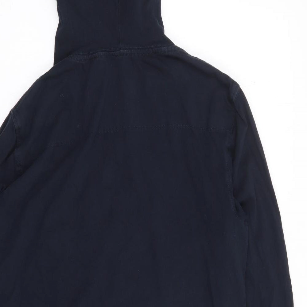 FCUK Womens Blue  100% Cotton Pullover Hoodie Size M  Pullover