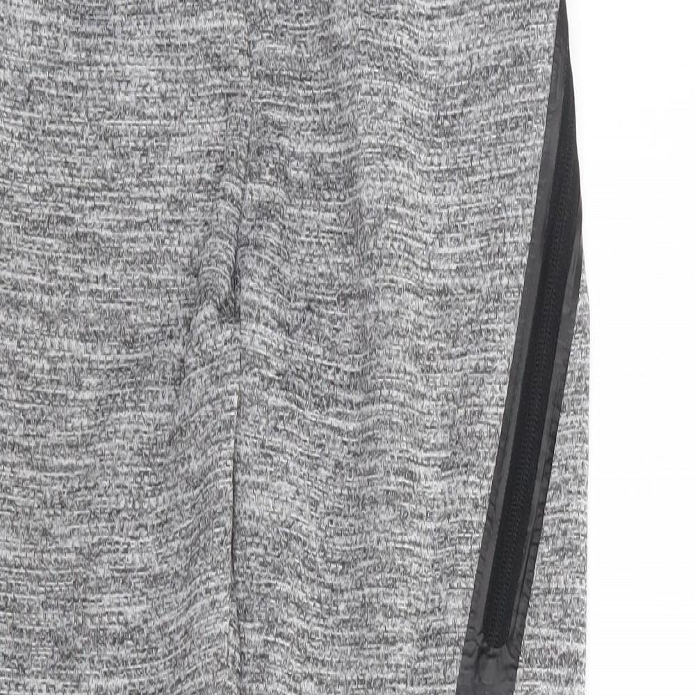 Primark Boys Grey  Polyester Jogger Trousers Size 10-11 Years L24 in Regular Drawstring
