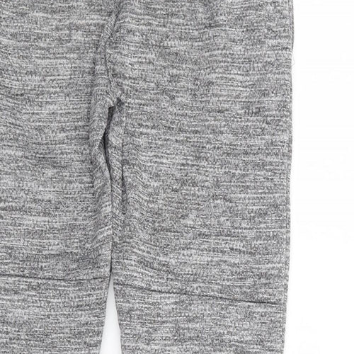 Primark Boys Grey  Polyester Jogger Trousers Size 10-11 Years L24 in Regular Drawstring