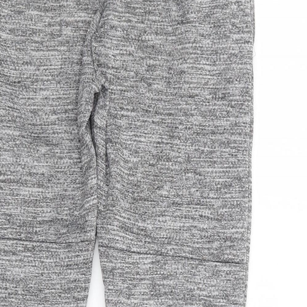 Primark Boys Grey  Polyester Jogger Trousers Size 10-11 Years L24 in Regular Drawstring