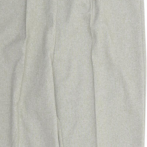 Classic Womens Green  Polyester Trousers  Size 18 L29 in Regular