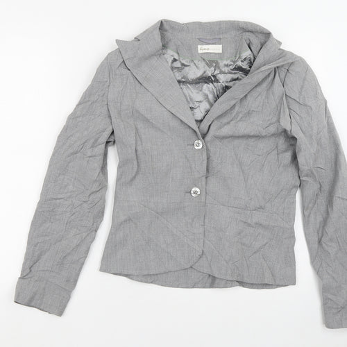 George Womens Grey   Jacket Blazer Size 10  Button
