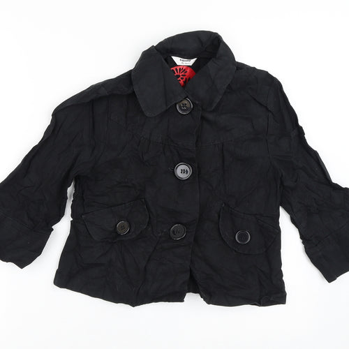 Tammy Girls Black   Jacket  Size 12-13 Years