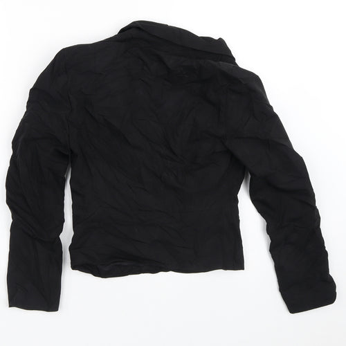Topshop Womens Black   Jacket Blazer Size 8