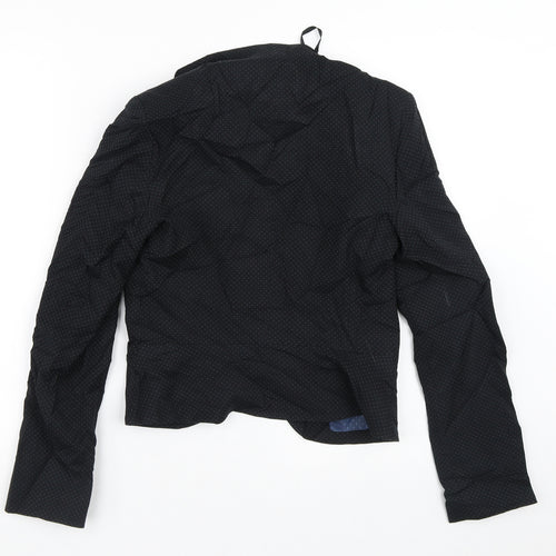 Atmosphere Womens Black Polka Dot  Jacket Blazer Size 8