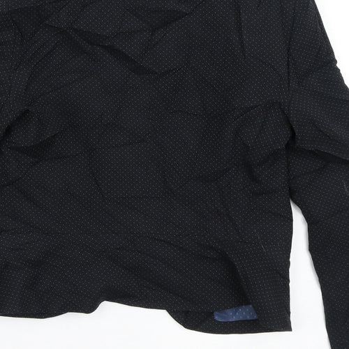 Atmosphere Womens Black Polka Dot  Jacket Blazer Size 8