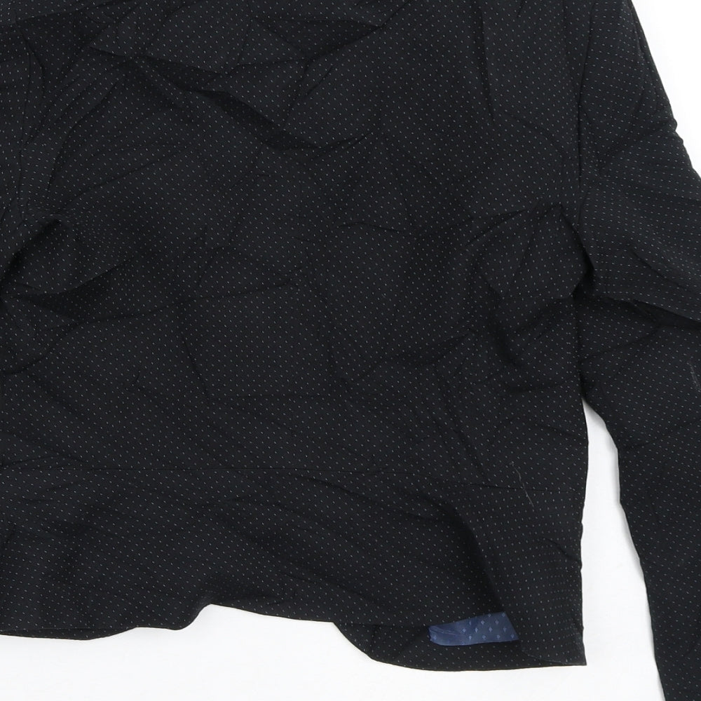 Atmosphere Womens Black Polka Dot  Jacket Blazer Size 8