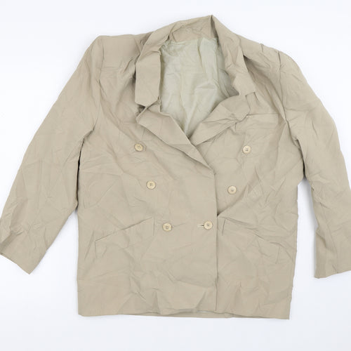 Miss Smith Womens Brown   Jacket Blazer Size 14