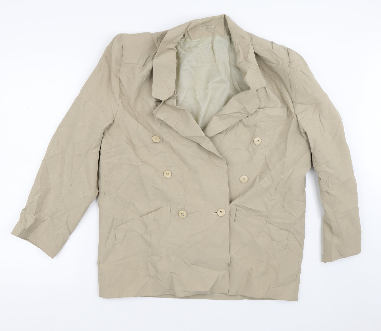 Miss Smith Womens Brown   Jacket Blazer Size 14