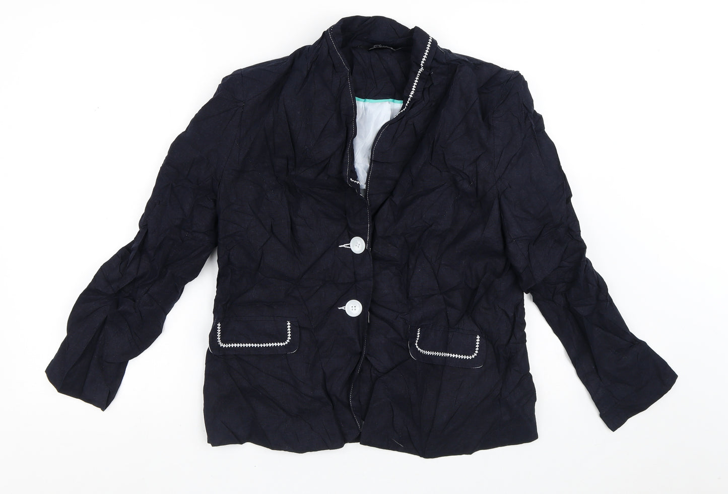 Bm collection Womens Black   Jacket Blazer Size 16