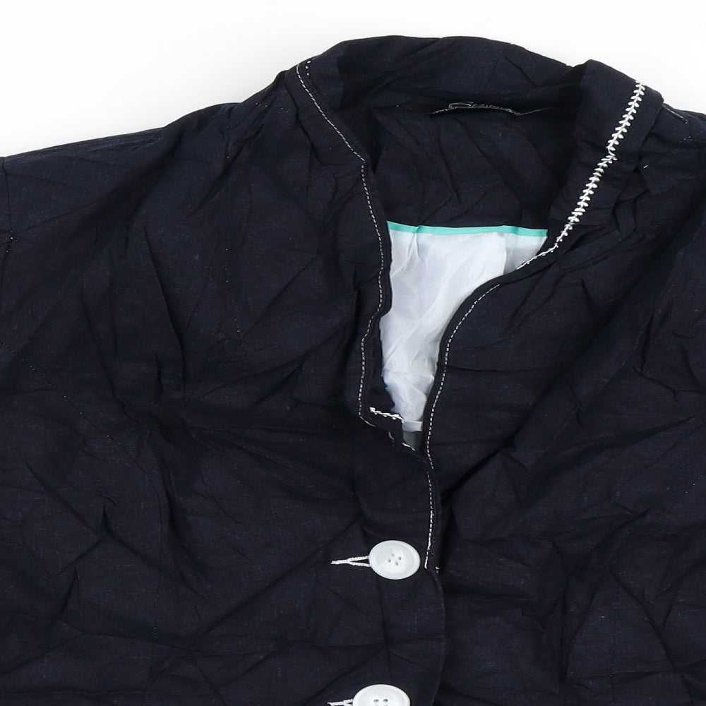 Bm collection Womens Black   Jacket Blazer Size 16