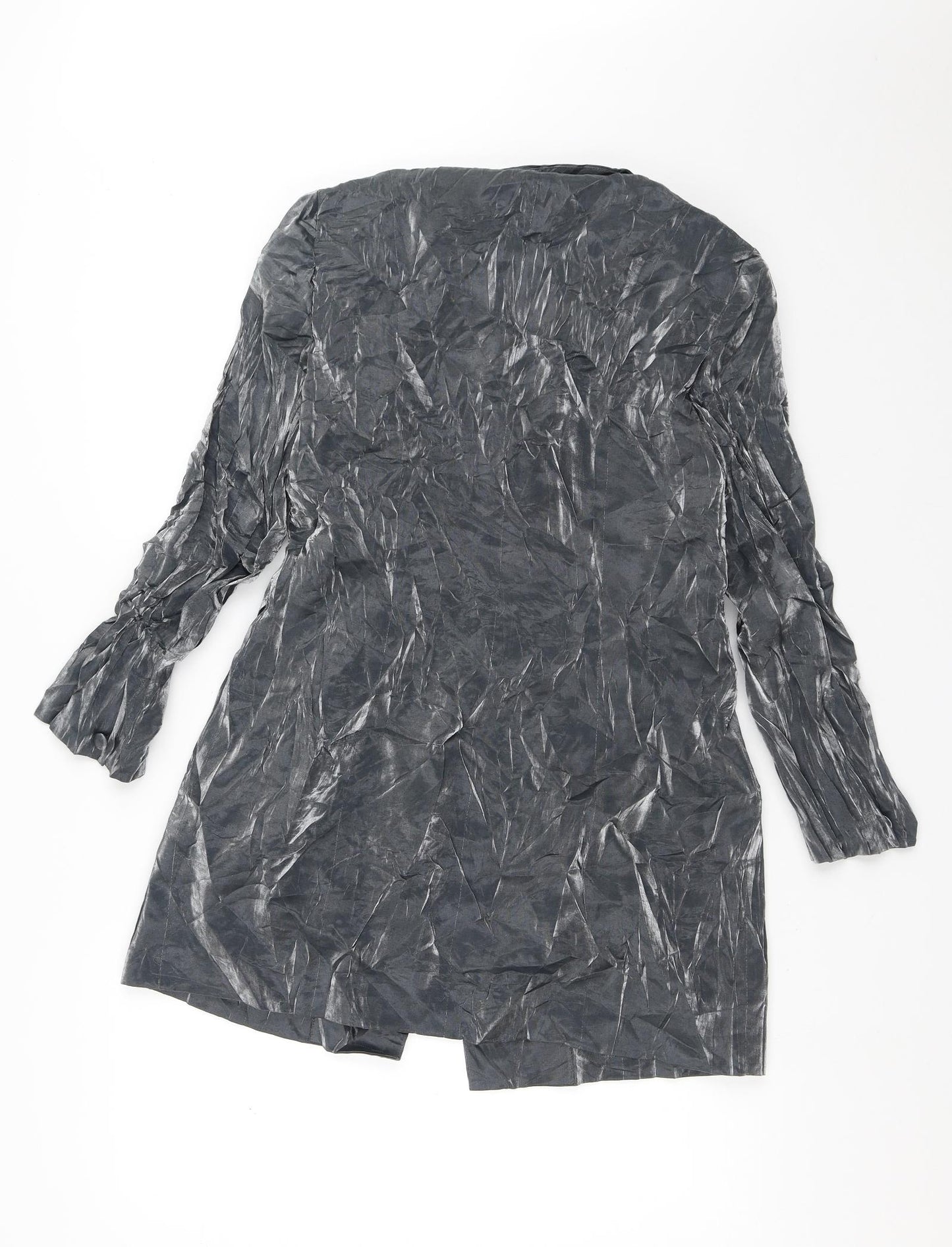 Sara Neal Womens Silver   Jacket  Size 12