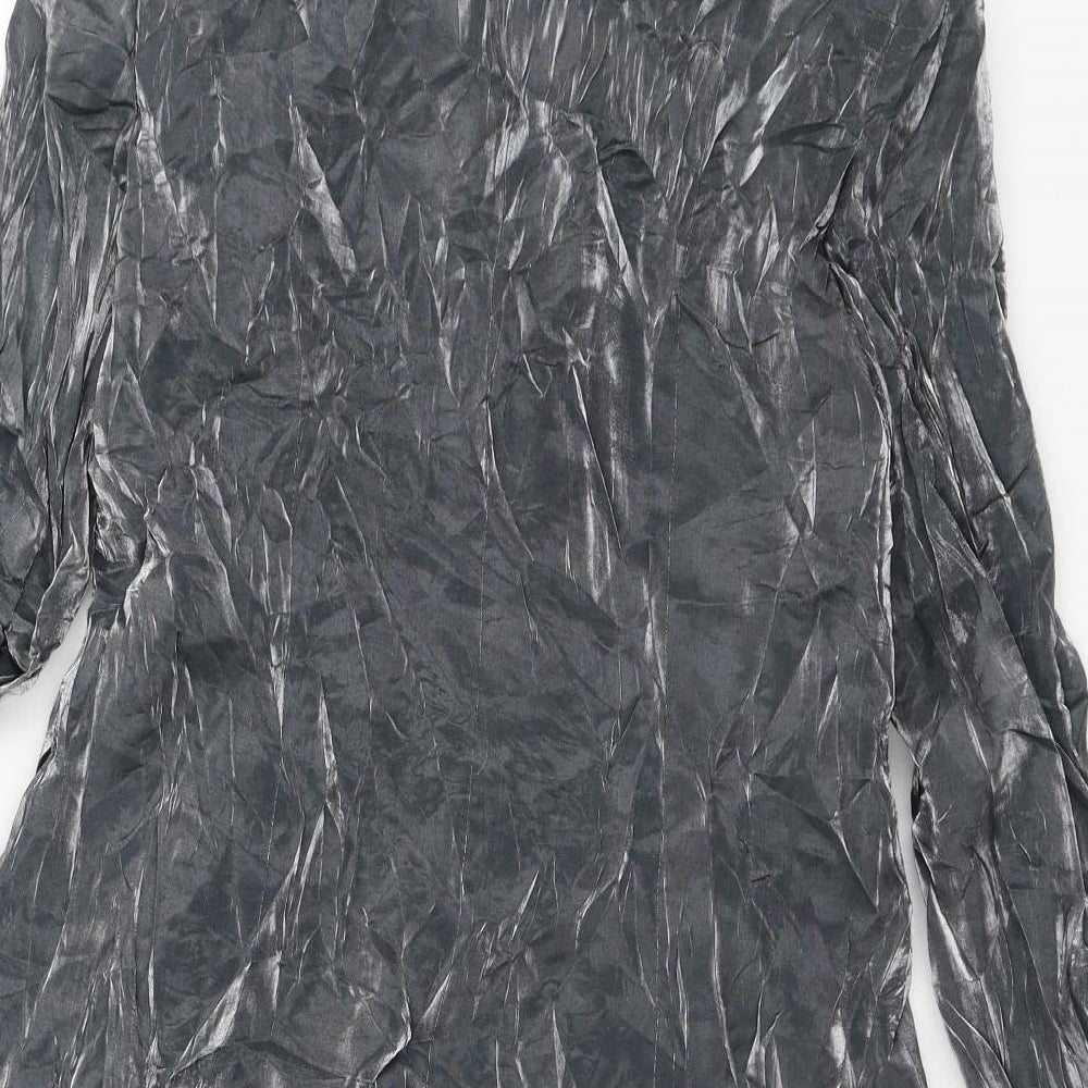 Sara Neal Womens Silver   Jacket  Size 12