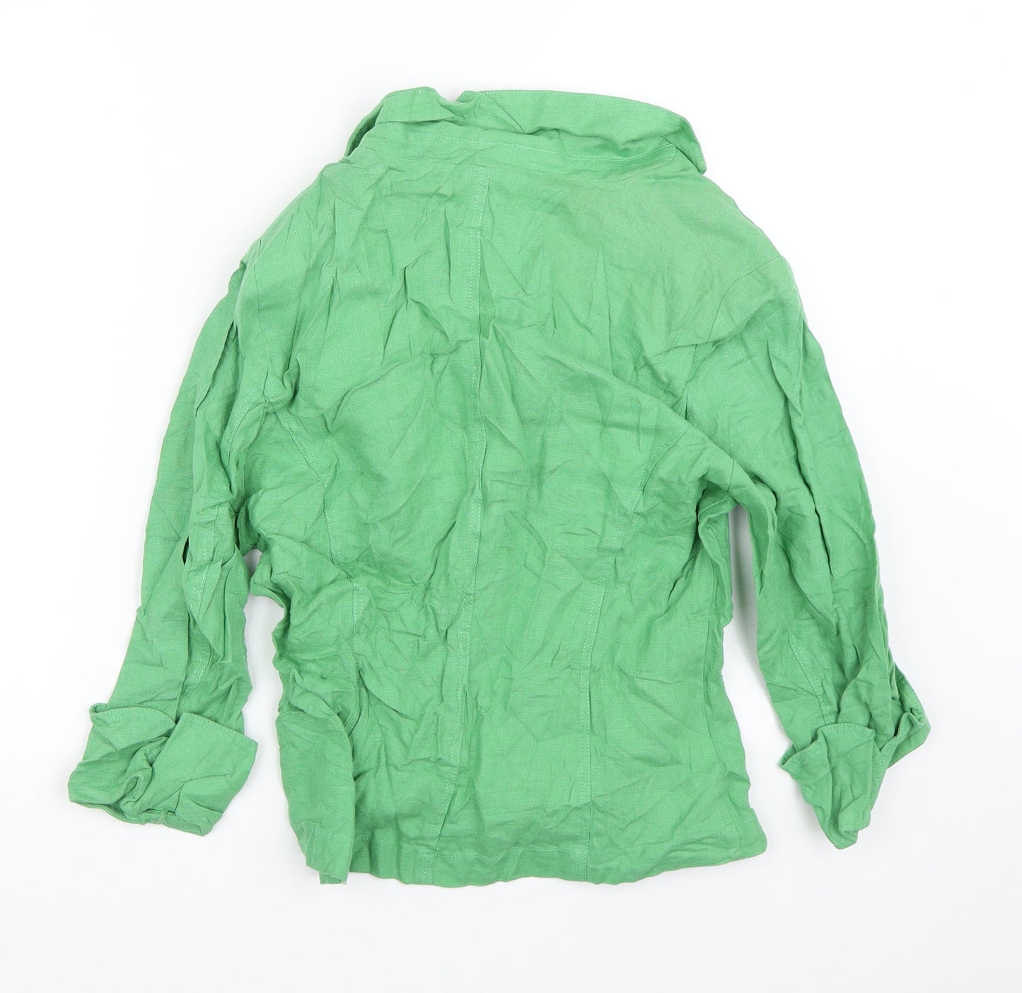 Per Una Womens Green   Jacket Blazer Size 14