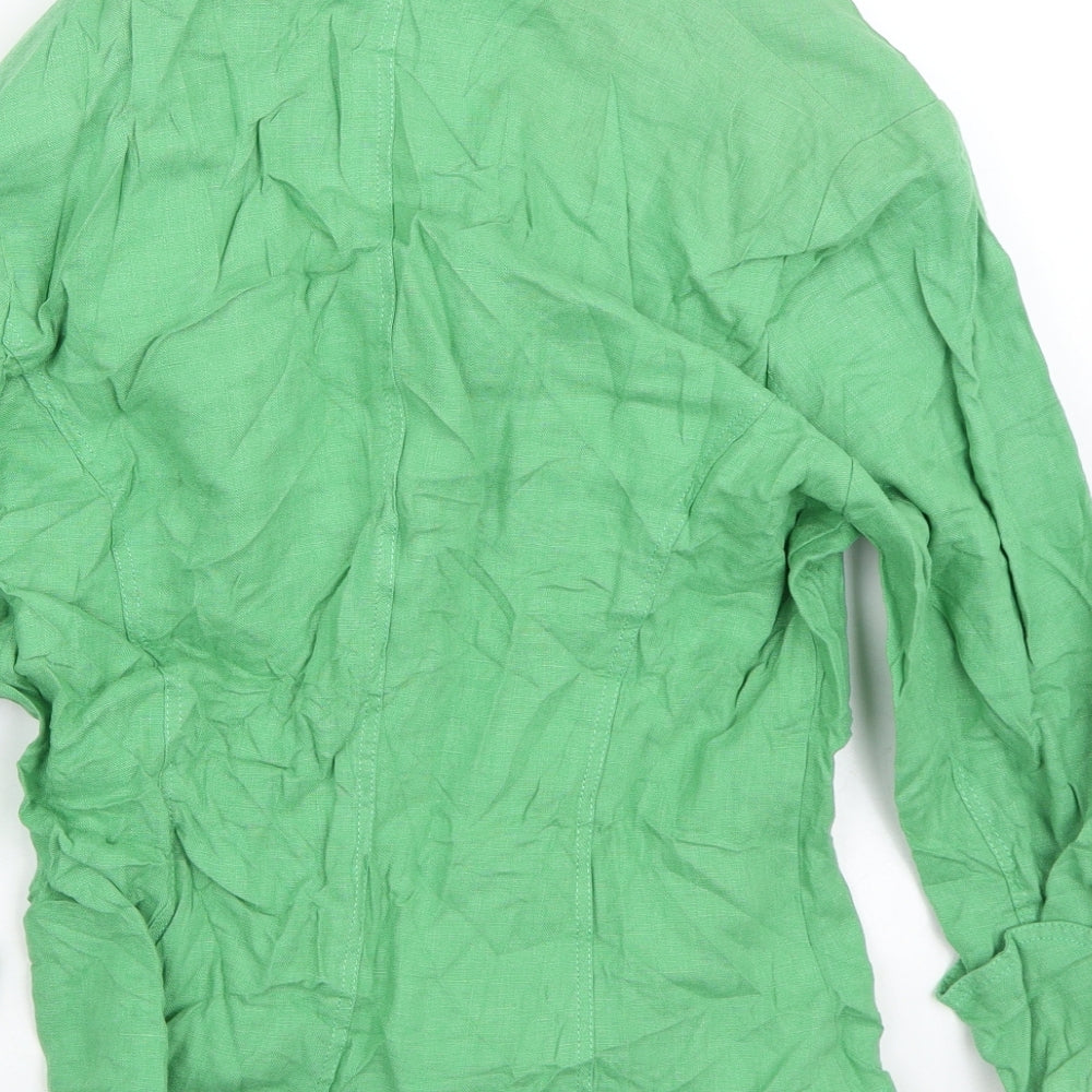 Per Una Womens Green   Jacket Blazer Size 14