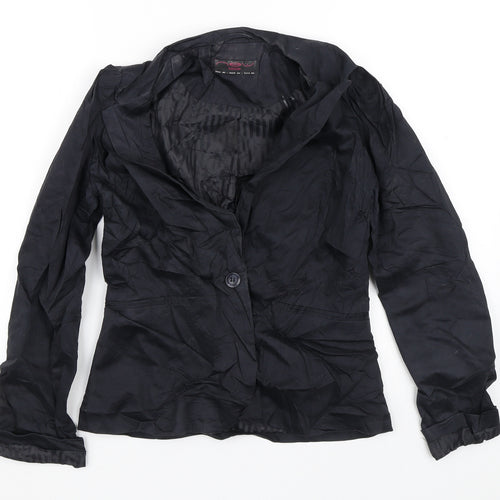 New Look Womens Black   Jacket Blazer Size 10