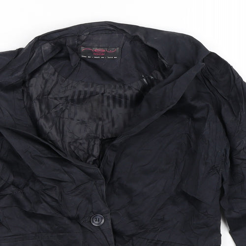 New Look Womens Black   Jacket Blazer Size 10