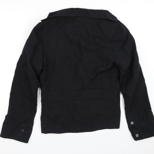 Liquid Womens Black   Jacket Blazer Size 14