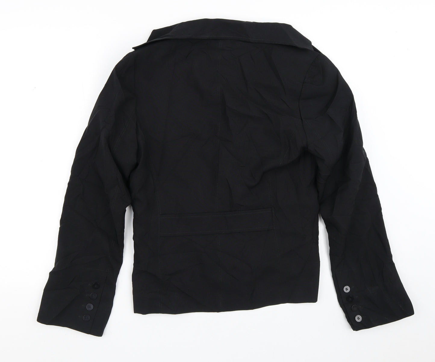 Liquid Womens Black   Jacket Blazer Size 14