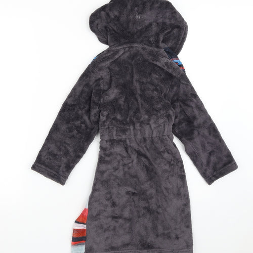 Disney Pixar Boys Grey Solid Polyester  Gown Size 5-6 Years   - Cars