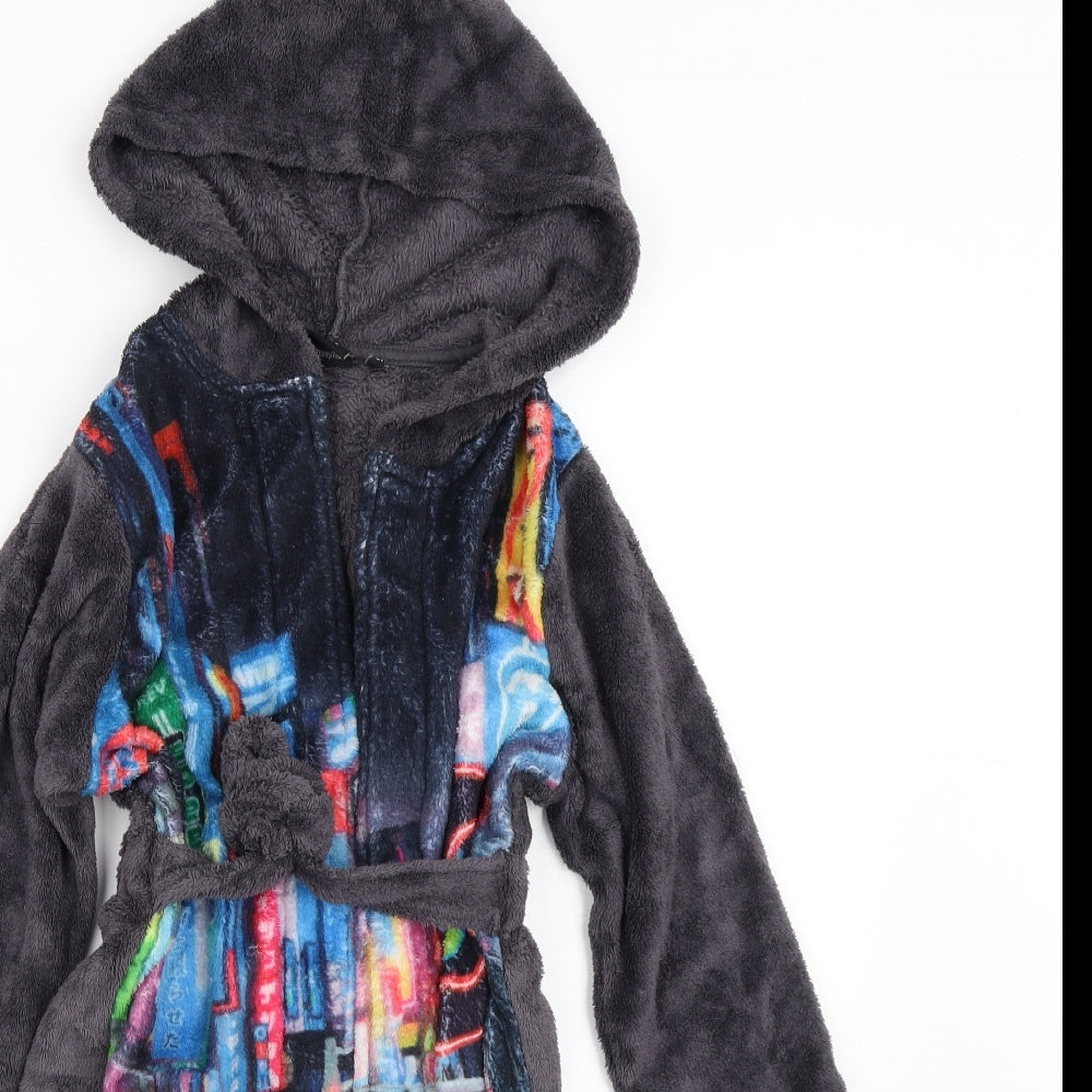 Disney Pixar Boys Grey Solid Polyester  Gown Size 5-6 Years   - Cars