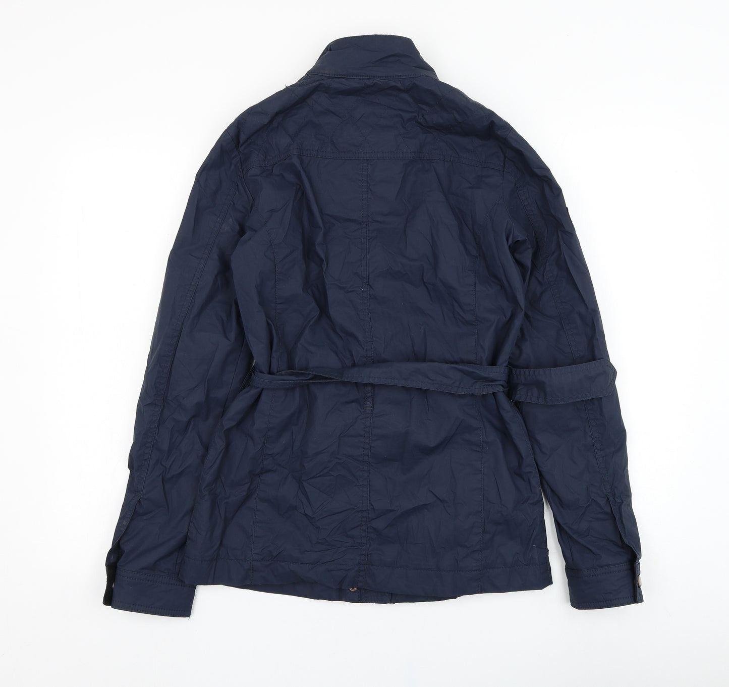 Superdry Womens Blue   Jacket Coat Size 6  Zip
