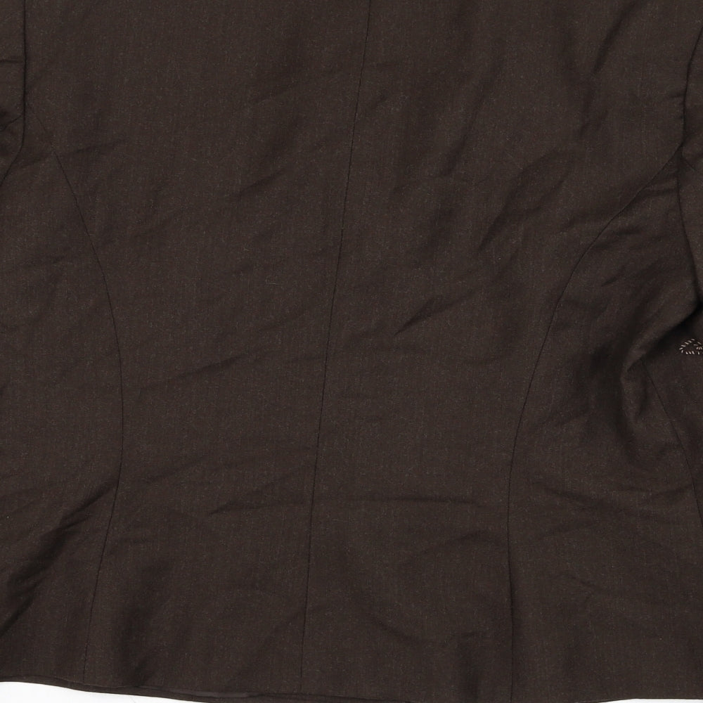 Kaliko Womens Brown   Jacket Blazer Size 18  Button