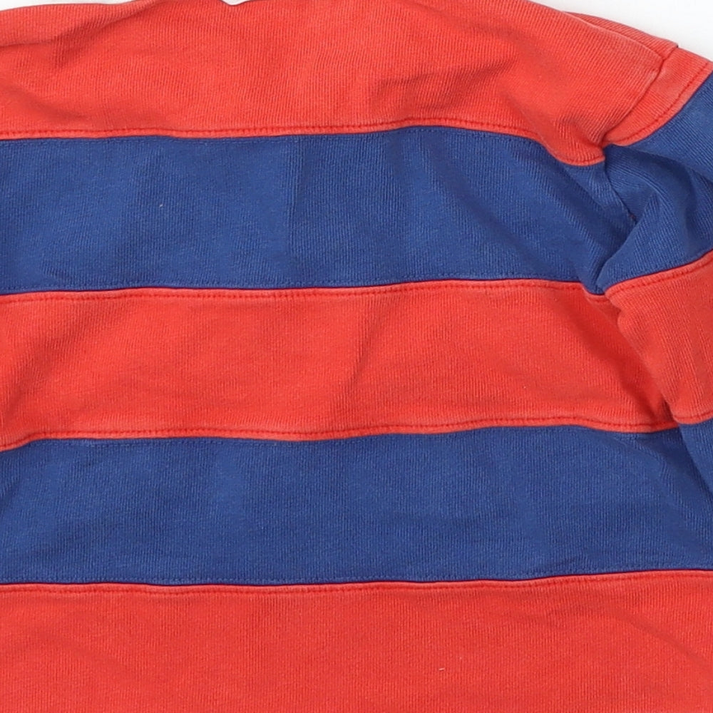 GANT Baby Multicoloured Striped Polyester Basic Button-Up Size 24 Months Collared Button