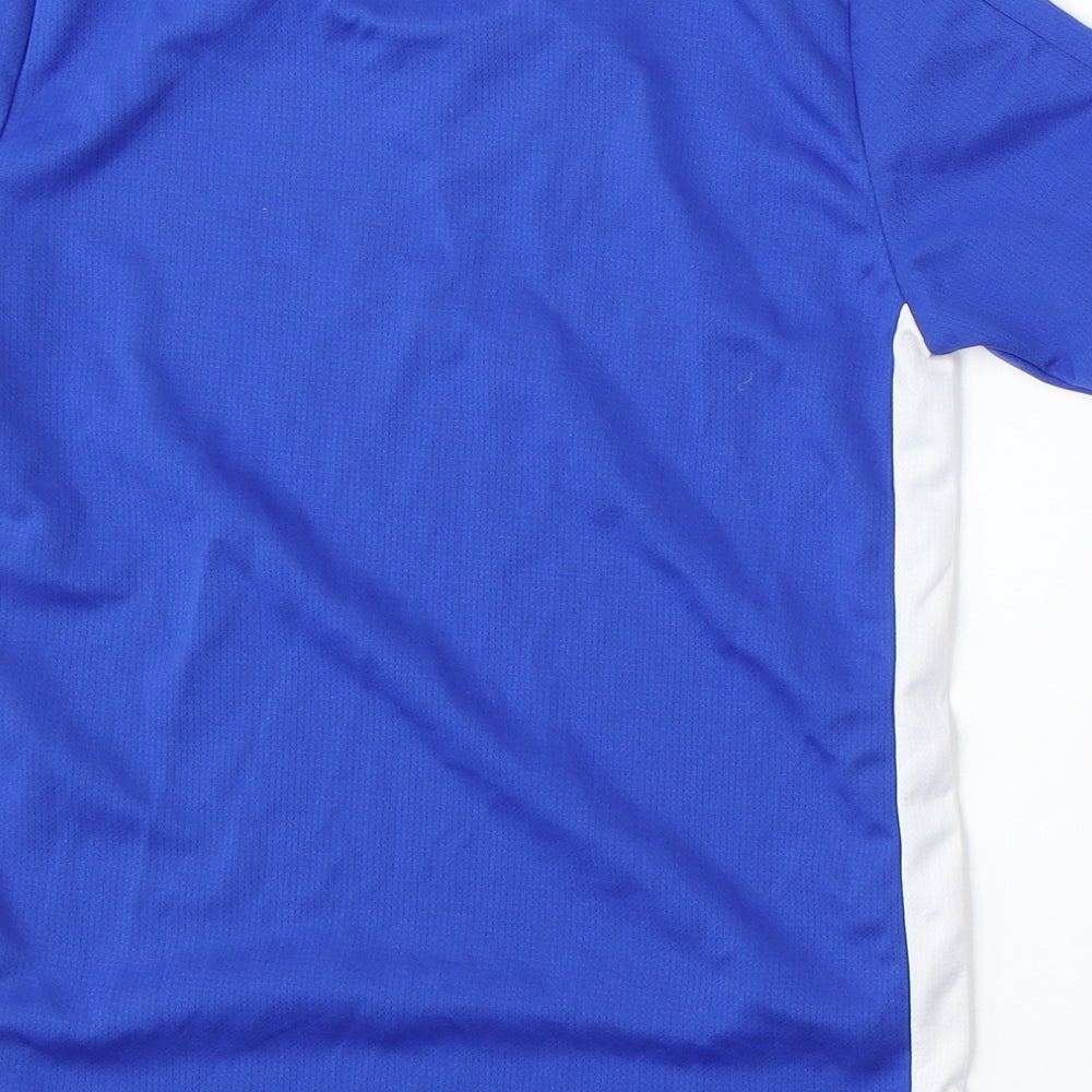 Sondico Boys Blue  Polyester Basic T-Shirt Size 9-10 Years Round Neck
