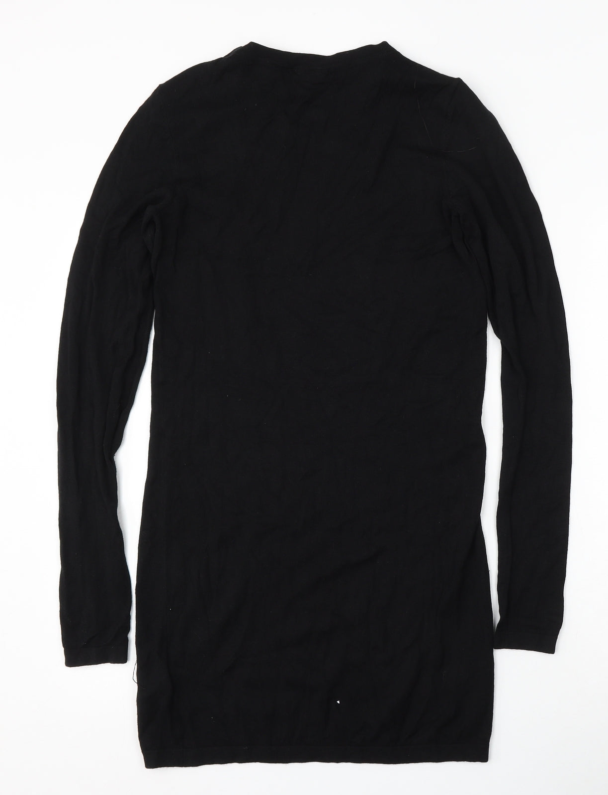 ESMARA Womens Black  Viscose Jumper Dress  Size 10  Round Neck