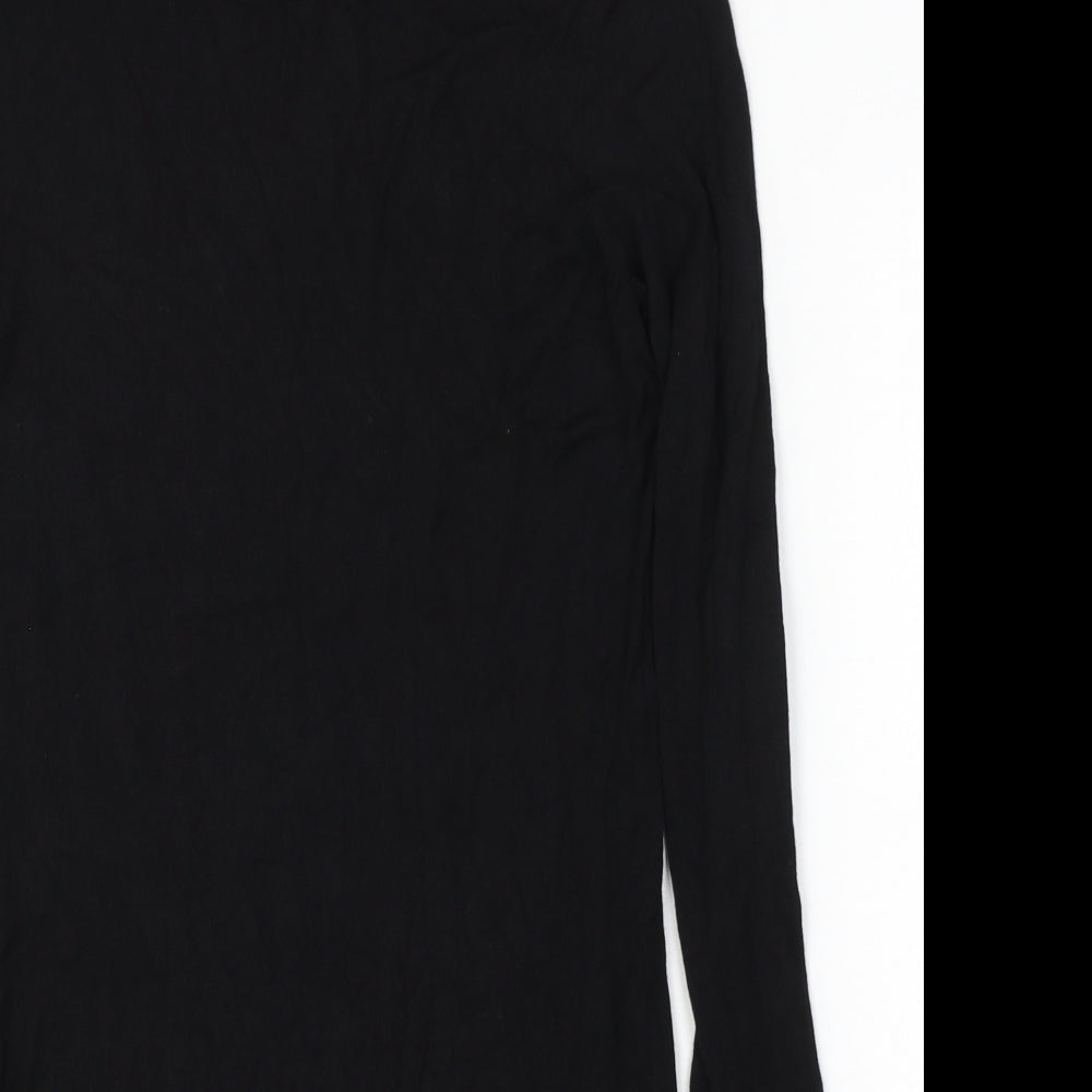 ESMARA Womens Black  Viscose Jumper Dress  Size 10  Round Neck