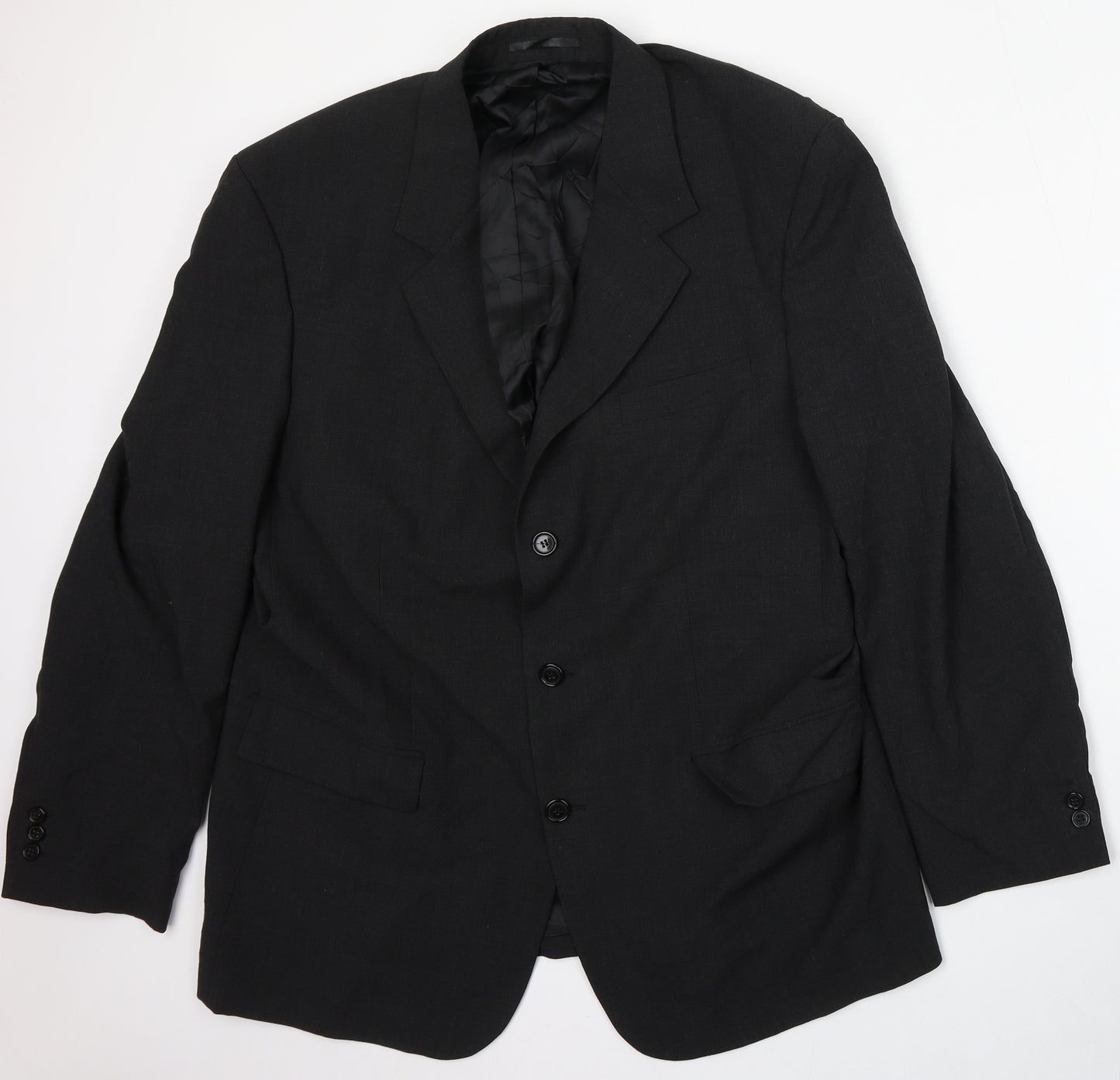 NEXT Mens Grey  Wool Jacket Suit Size 42