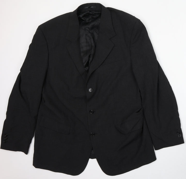 NEXT Mens Grey  Wool Jacket Suit Size 42